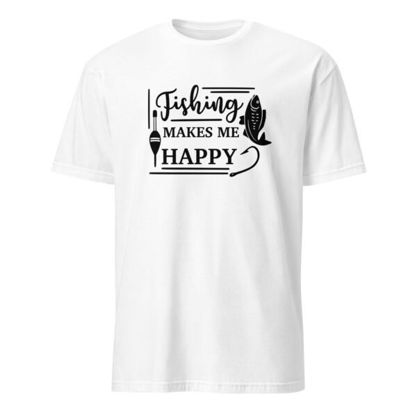 Fishing Makes Me Happy T-Shirt