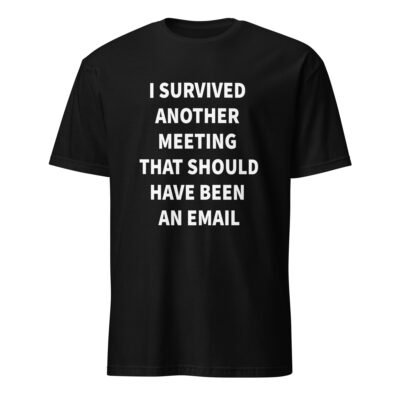 I Survived Another Meeting That Should Have Been an Email T-Shirt