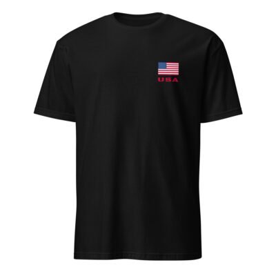 USA Left Chest Flag T-Shirt
