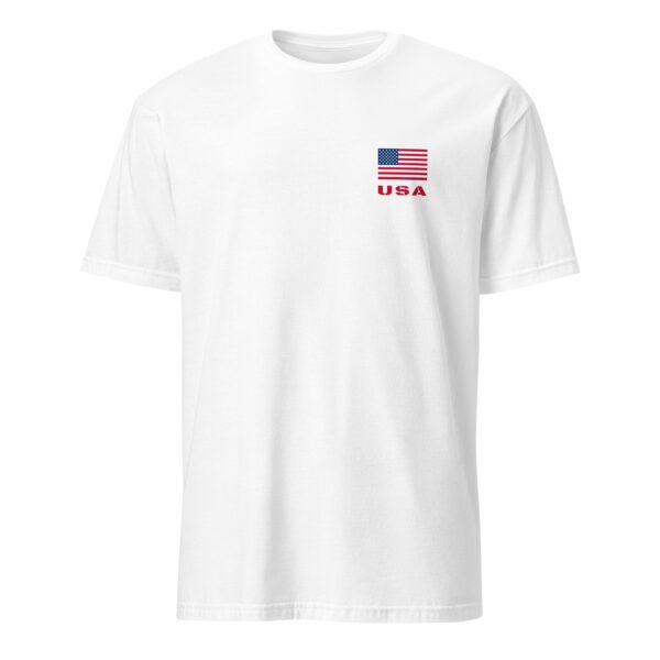 USA Left Chest Flag T-Shirt